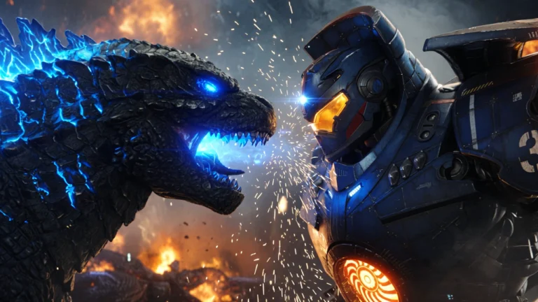 Godzilla vs Gipsy Danger: o Rei dos Monstros teria trabalho pra derrotar o Jaeger mais famoso do cinema?