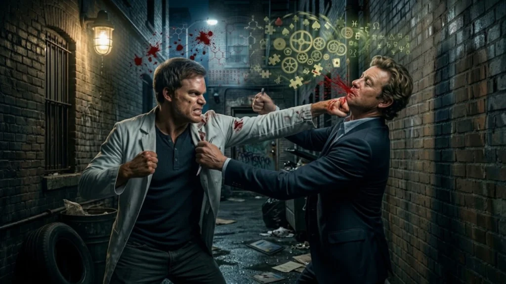 Quanto tempo Patrick Jane levaria para pegar Dexter Morgan?